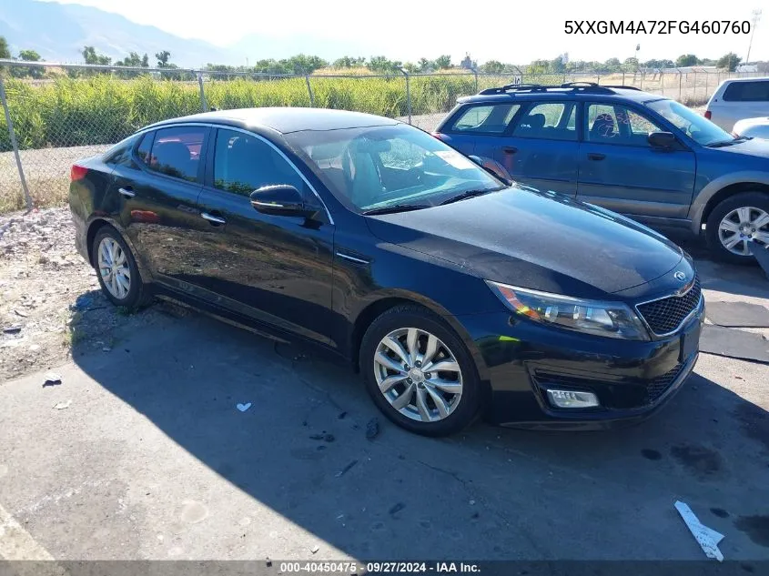 5XXGM4A72FG460760 2015 Kia Optima Lx