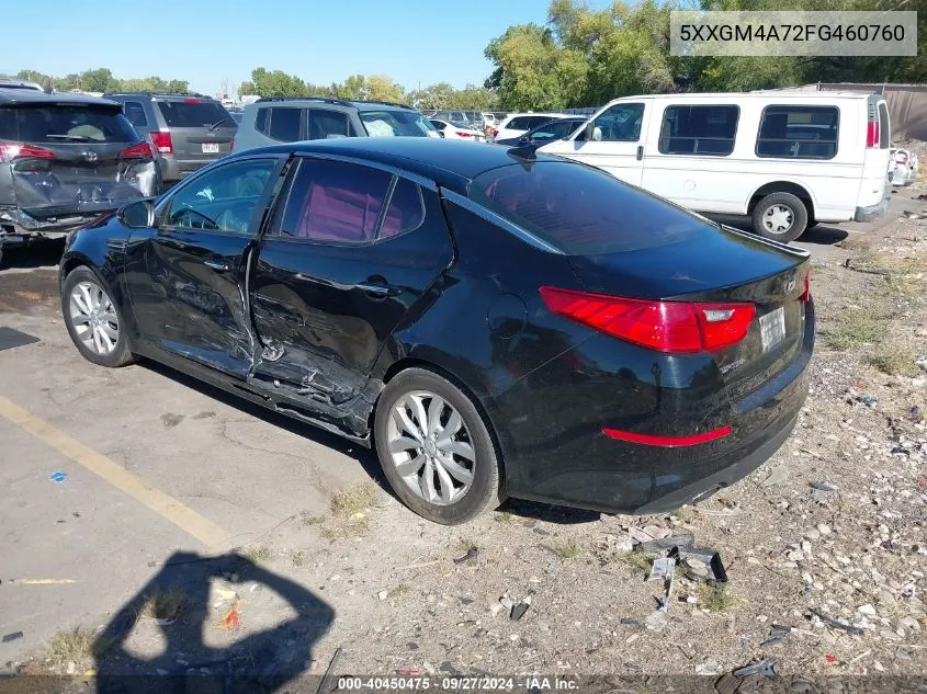 5XXGM4A72FG460760 2015 Kia Optima Lx