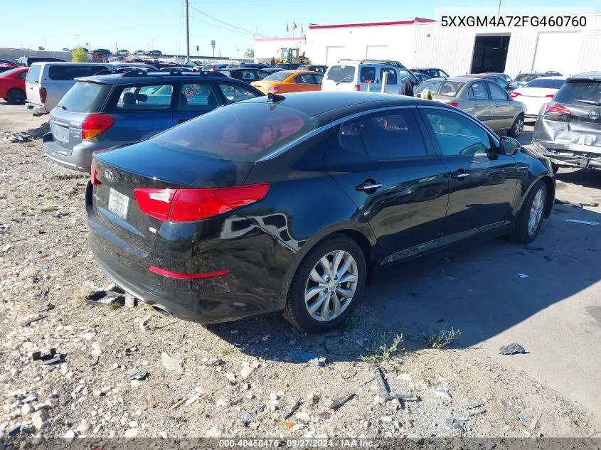 5XXGM4A72FG460760 2015 Kia Optima Lx