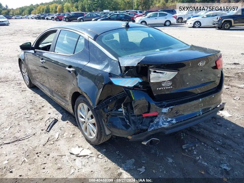 5XXGM4A75FG415957 2015 Kia Optima Lx