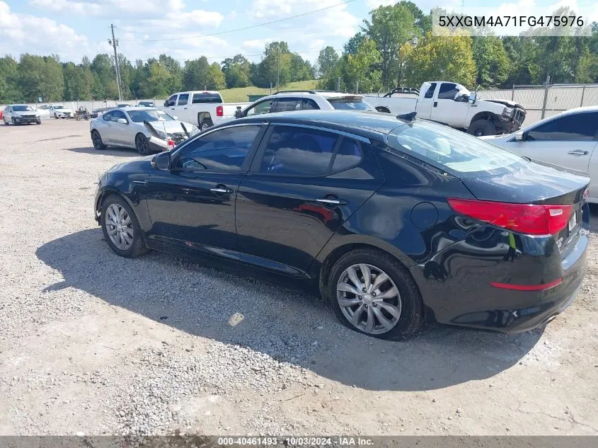 5XXGM4A71FG475976 2015 Kia Optima Lx