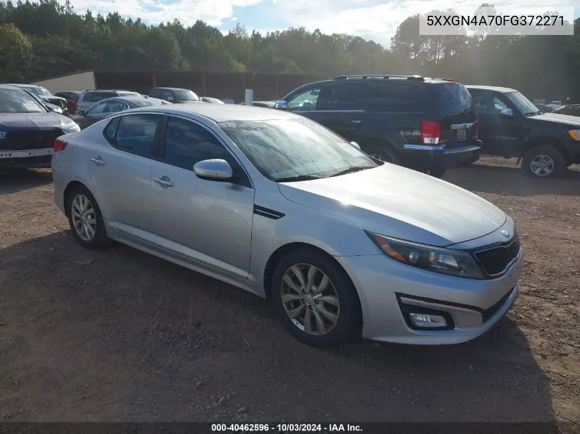 2015 Kia Optima Ex VIN: 5XXGN4A70FG372271 Lot: 40462596