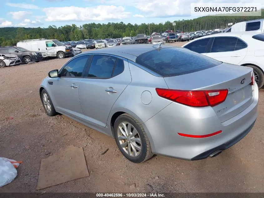 2015 Kia Optima Ex VIN: 5XXGN4A70FG372271 Lot: 40462596