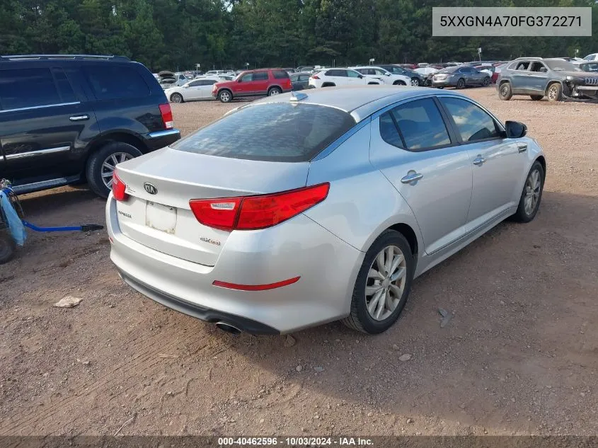 2015 Kia Optima Ex VIN: 5XXGN4A70FG372271 Lot: 40462596