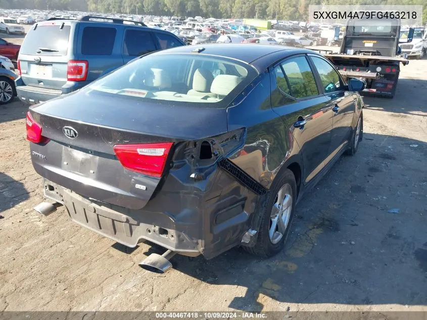 5XXGM4A79FG463218 2015 Kia Optima Lx