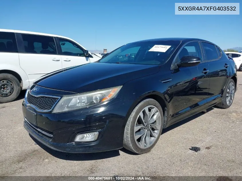 5XXGR4A7XFG403532 2015 Kia Optima Sx