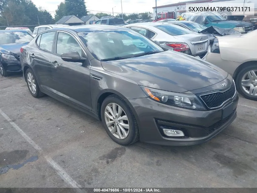 2015 Kia Optima Lx VIN: 5XXGM4A79FG371171 Lot: 40479686