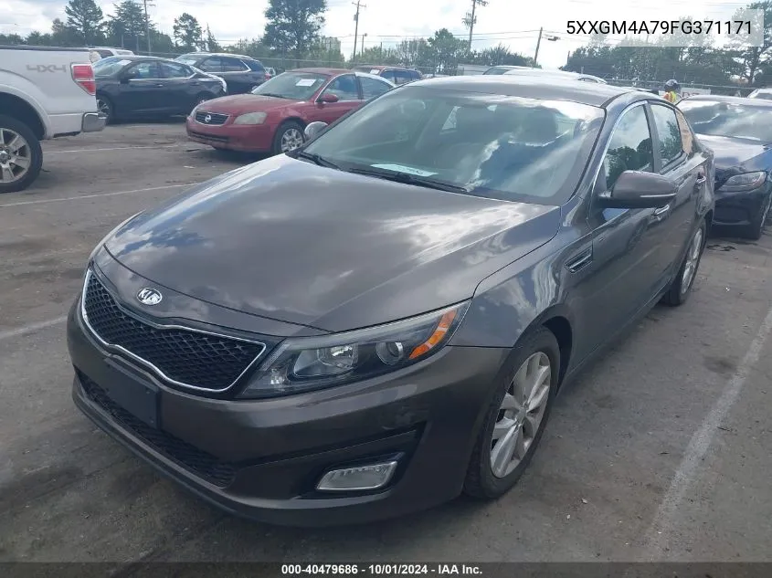 2015 Kia Optima Lx VIN: 5XXGM4A79FG371171 Lot: 40479686