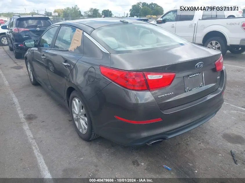 2015 Kia Optima Lx VIN: 5XXGM4A79FG371171 Lot: 40479686