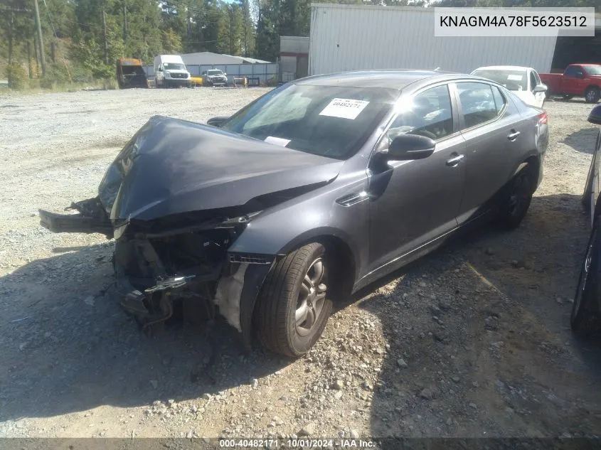 KNAGM4A78F5623512 2015 Kia Optima Lx