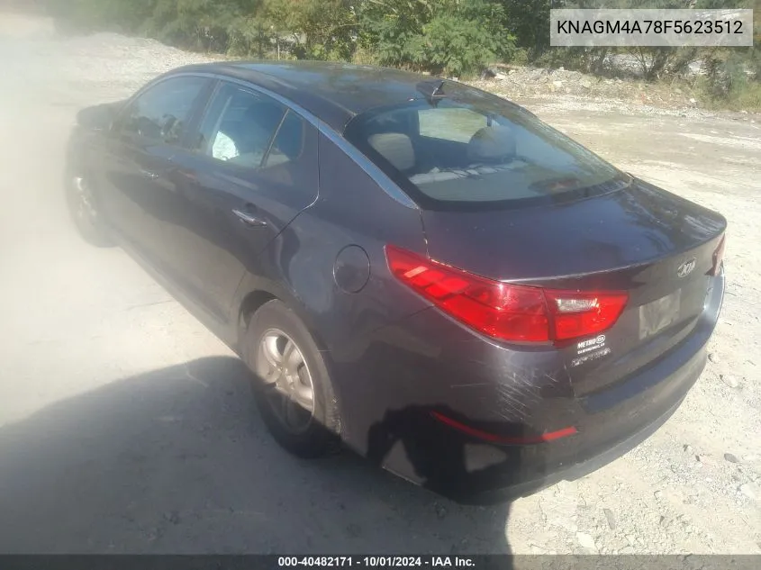 KNAGM4A78F5623512 2015 Kia Optima Lx