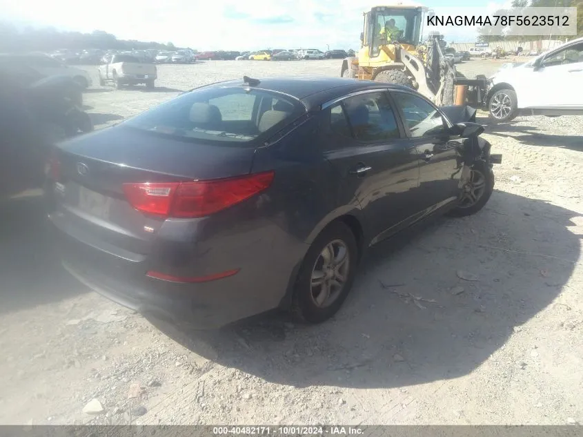 KNAGM4A78F5623512 2015 Kia Optima Lx