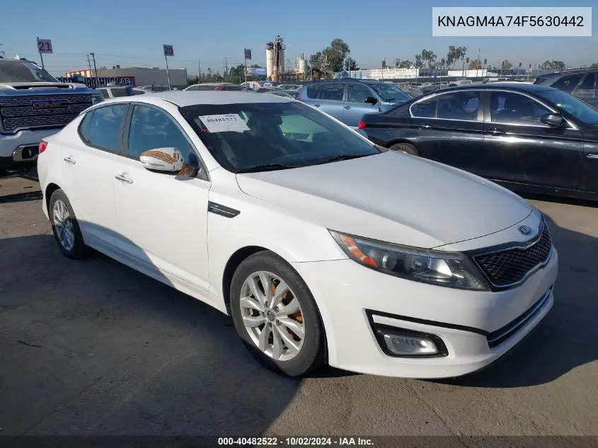 KNAGM4A74F5630442 2015 Kia Optima Lx