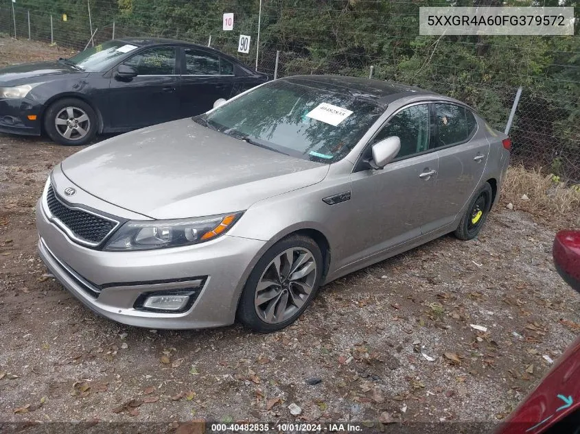 2015 Kia Optima Sx Turbo VIN: 5XXGR4A60FG379572 Lot: 40482835