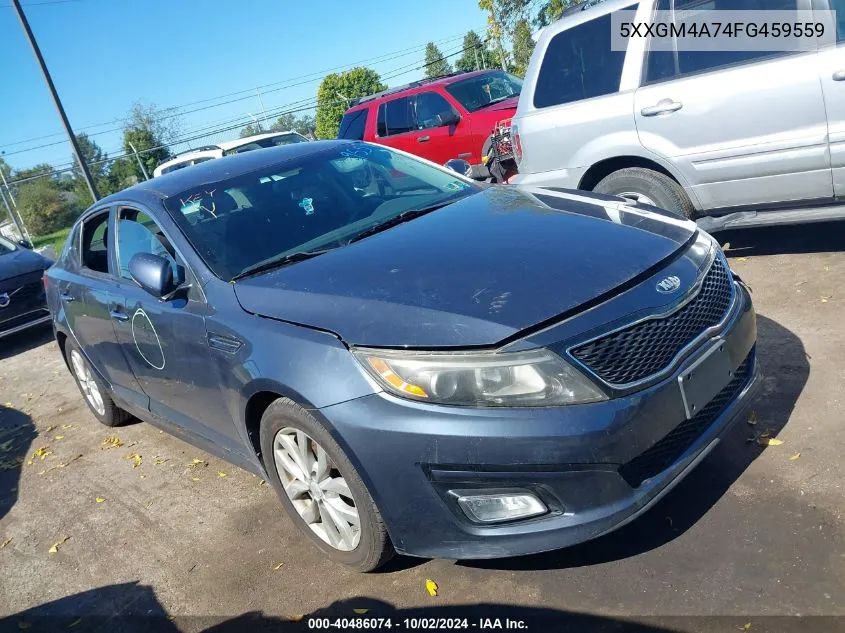 5XXGM4A74FG459559 2015 Kia Optima Lx