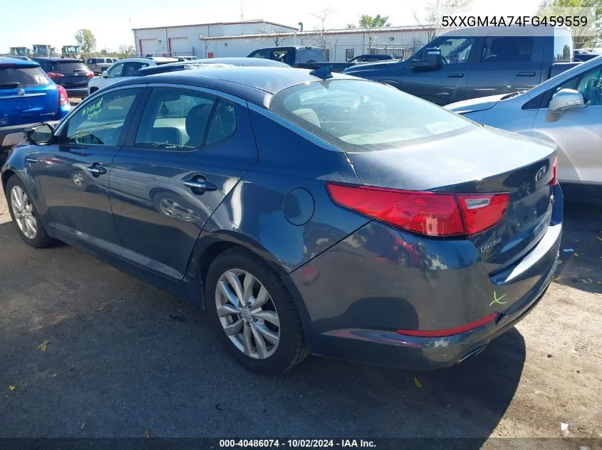 5XXGM4A74FG459559 2015 Kia Optima Lx