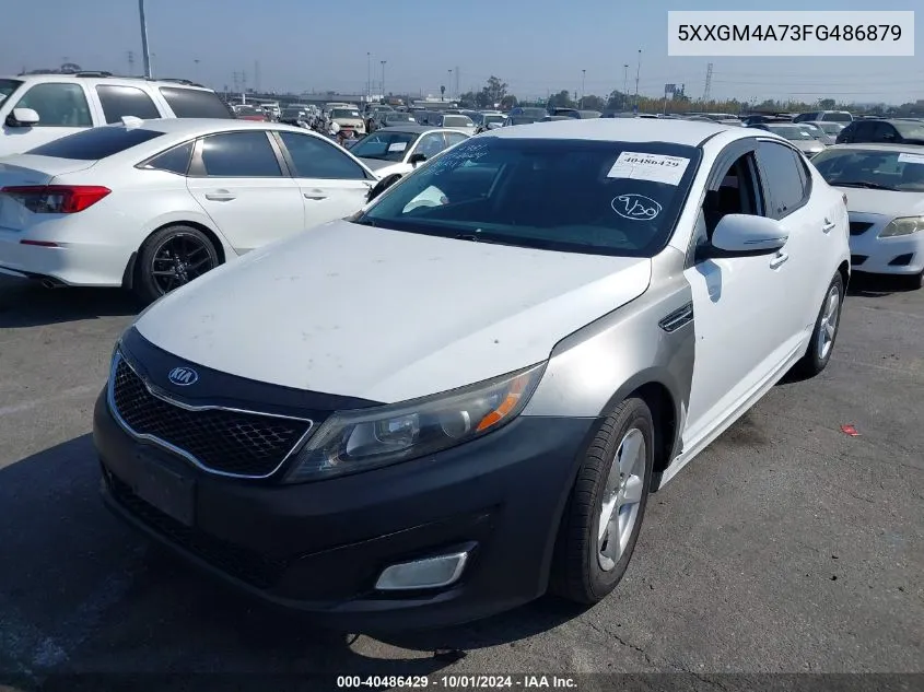 2015 Kia Optima Lx VIN: 5XXGM4A73FG486879 Lot: 40486429