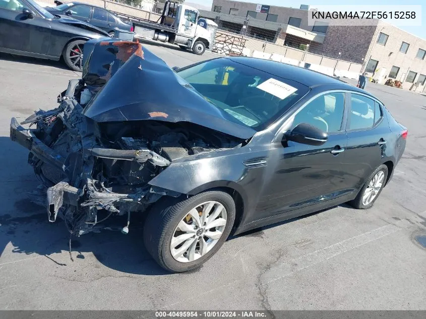 KNAGM4A72F5615258 2015 Kia Optima Lx