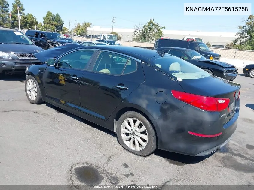 KNAGM4A72F5615258 2015 Kia Optima Lx