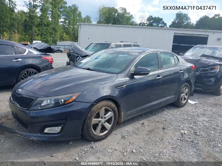 5XXGM4A71FG437471 2015 Kia Optima Lx