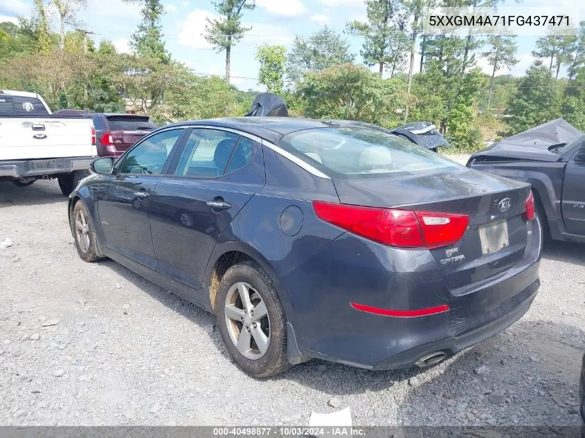 5XXGM4A71FG437471 2015 Kia Optima Lx