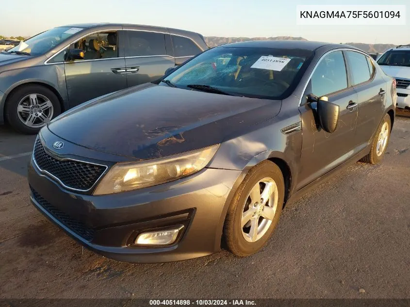 KNAGM4A75F5601094 2015 Kia Optima Lx