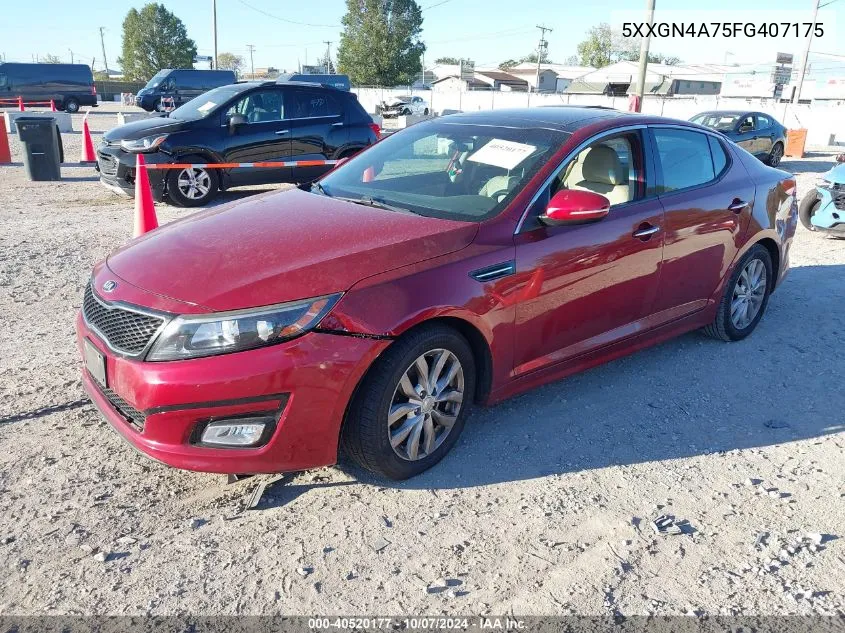 5XXGN4A75FG407175 2015 Kia Optima Ex