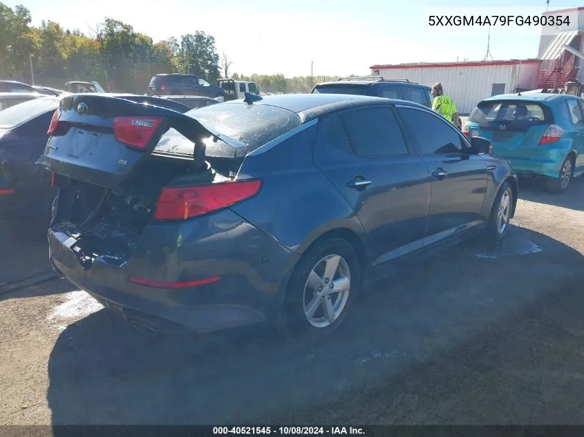 5XXGM4A79FG490354 2015 Kia Optima Lx