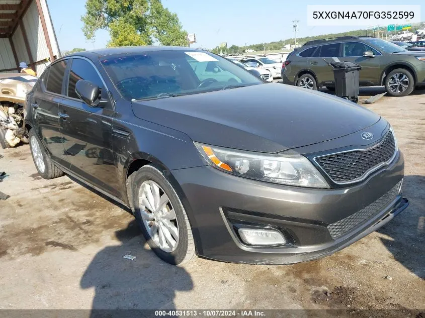 5XXGN4A70FG352599 2015 Kia Optima Ex