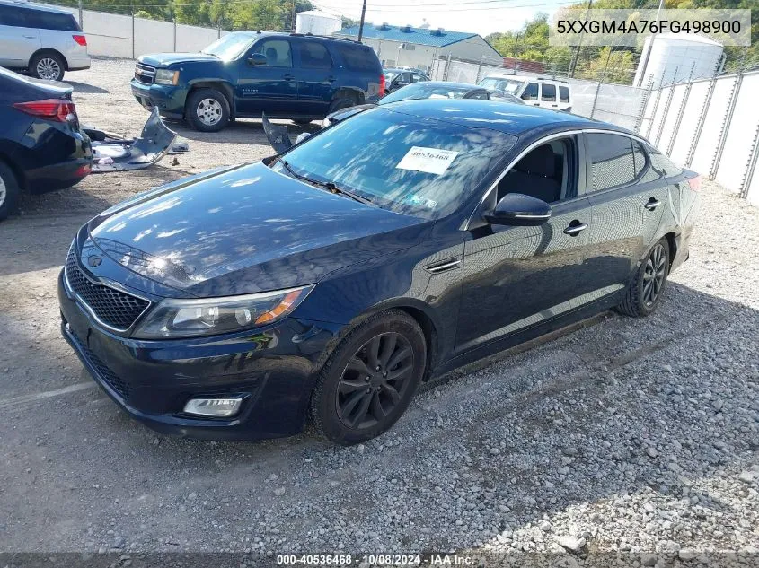 2015 Kia Optima Lx VIN: 5XXGM4A76FG498900 Lot: 40536468