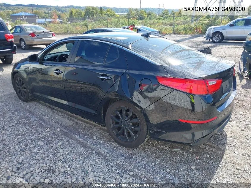 2015 Kia Optima Lx VIN: 5XXGM4A76FG498900 Lot: 40536468