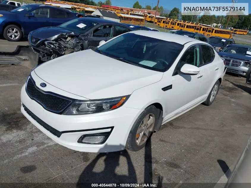 KNAGM4A73F5579144 2015 Kia Optima Lx