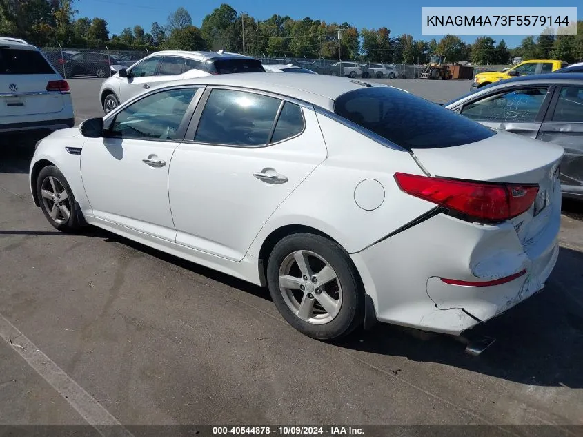 KNAGM4A73F5579144 2015 Kia Optima Lx