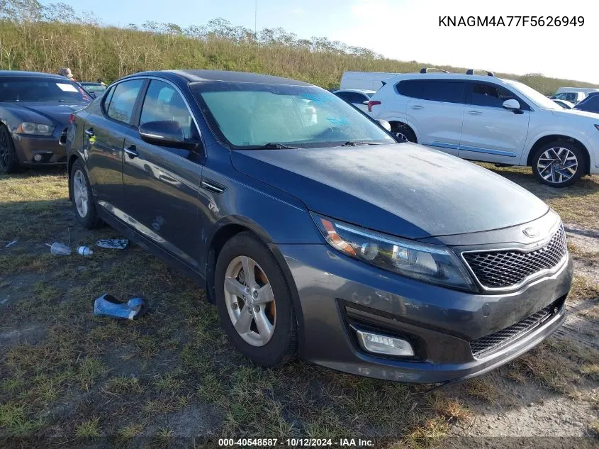 2015 Kia Optima Lx VIN: KNAGM4A77F5626949 Lot: 40548587