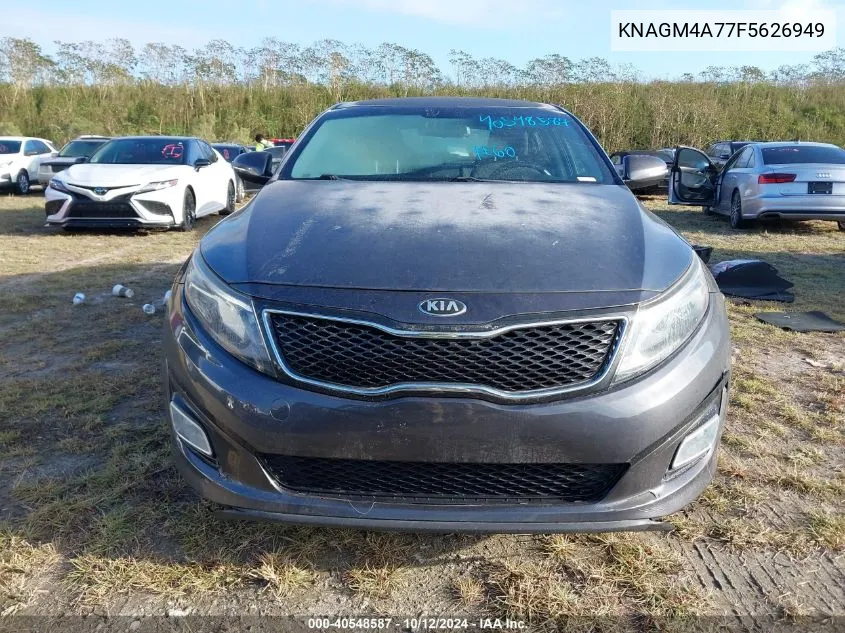 KNAGM4A77F5626949 2015 Kia Optima Lx