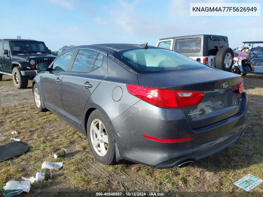 KNAGM4A77F5626949 2015 Kia Optima Lx