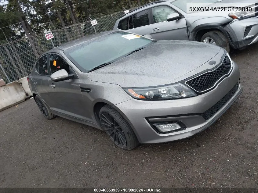 5XXGM4A72FG423840 2015 Kia Optima Lx