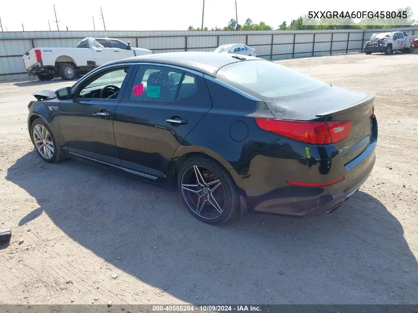 5XXGR4A60FG458045 2015 Kia Optima Sxl Turbo