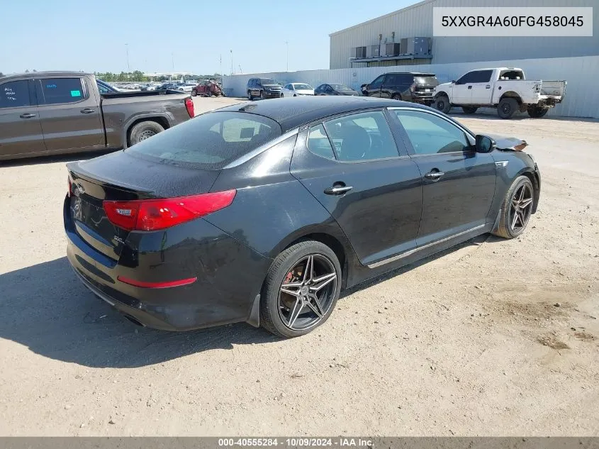 5XXGR4A60FG458045 2015 Kia Optima Sxl Turbo