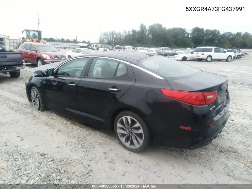 5XXGR4A73FG437991 2015 Kia Optima Sx