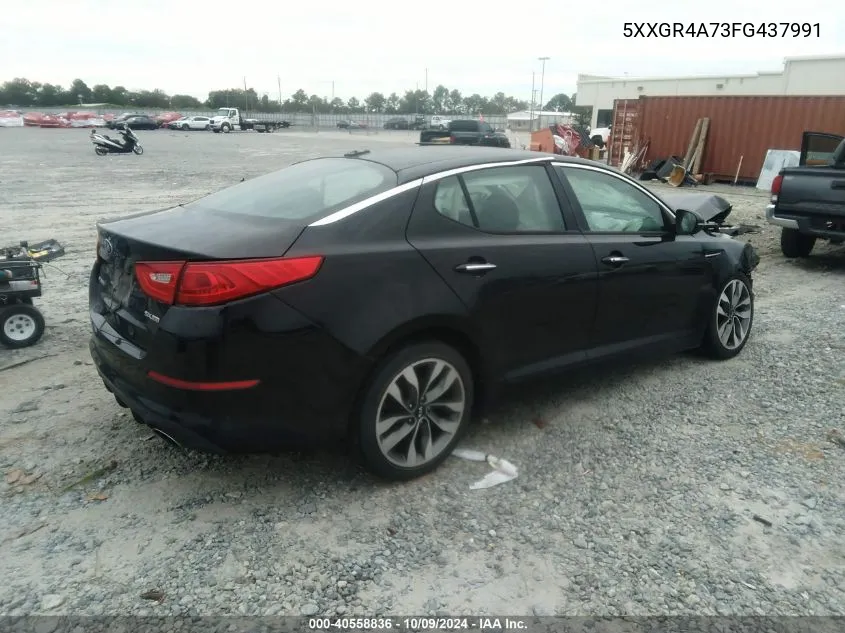 5XXGR4A73FG437991 2015 Kia Optima Sx