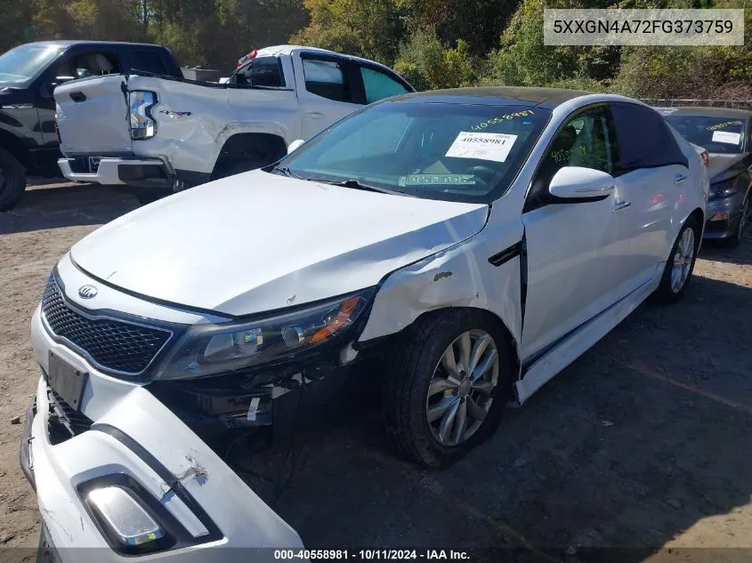 5XXGN4A72FG373759 2015 Kia Optima Ex