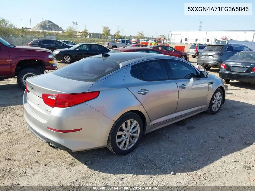 5XXGN4A71FG365846 2015 Kia Optima Ex