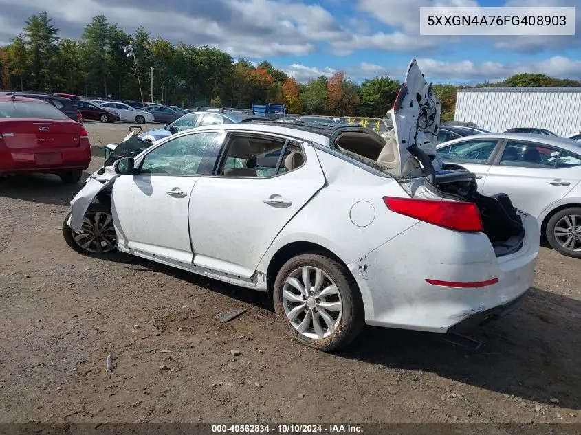 5XXGN4A76FG408903 2015 Kia Optima Ex