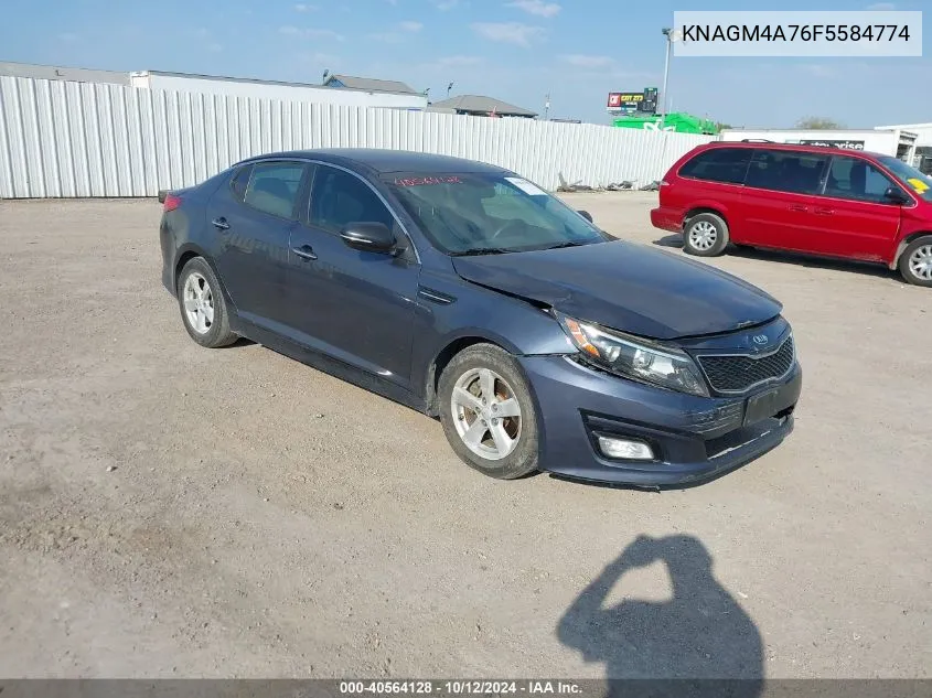 KNAGM4A76F5584774 2015 Kia Optima Lx