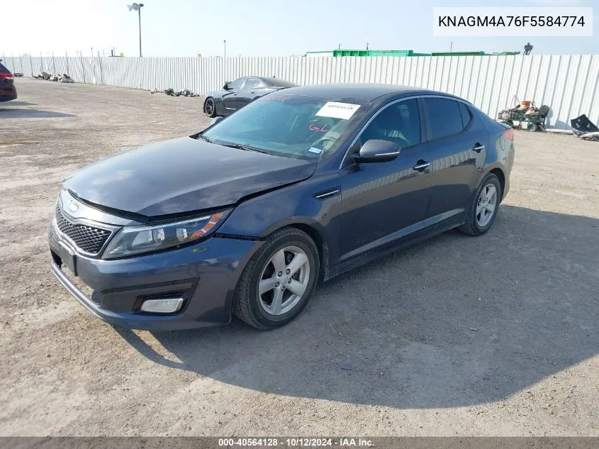 KNAGM4A76F5584774 2015 Kia Optima Lx