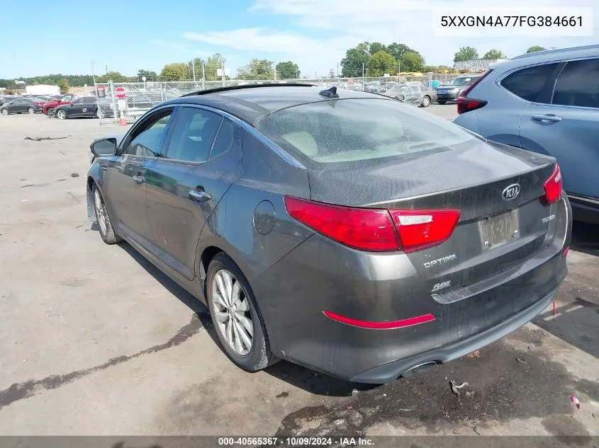 5XXGN4A77FG384661 2015 Kia Optima Ex