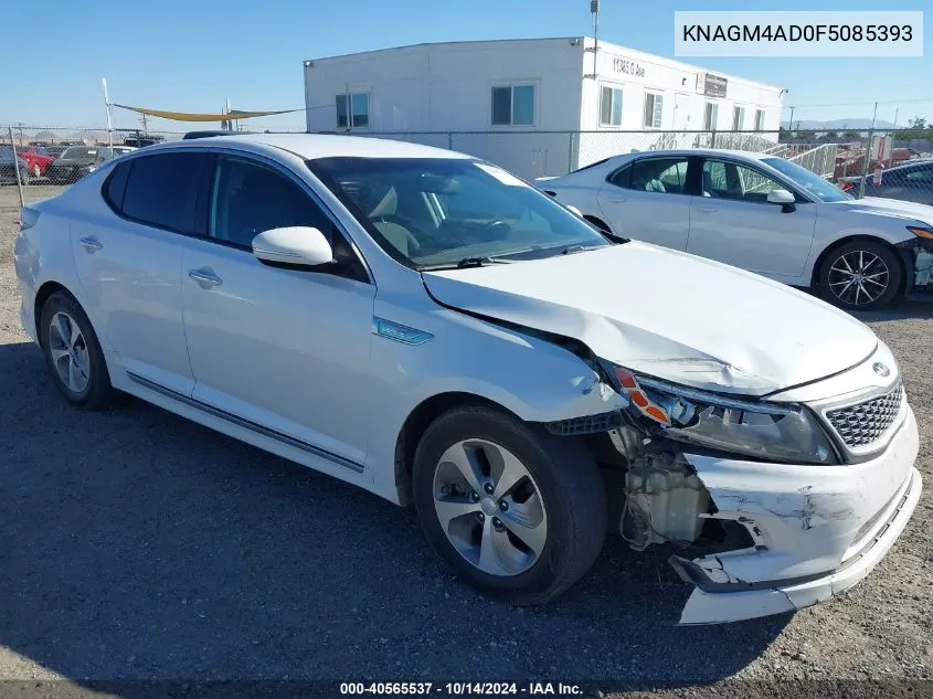 KNAGM4AD0F5085393 2015 Kia Optima Hybrid