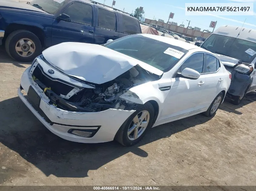 KNAGM4A76F5621497 2015 Kia Optima Lx