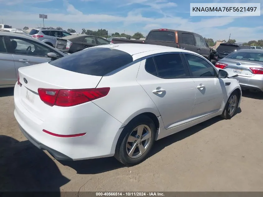 KNAGM4A76F5621497 2015 Kia Optima Lx